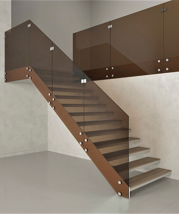 Стеклянные перила